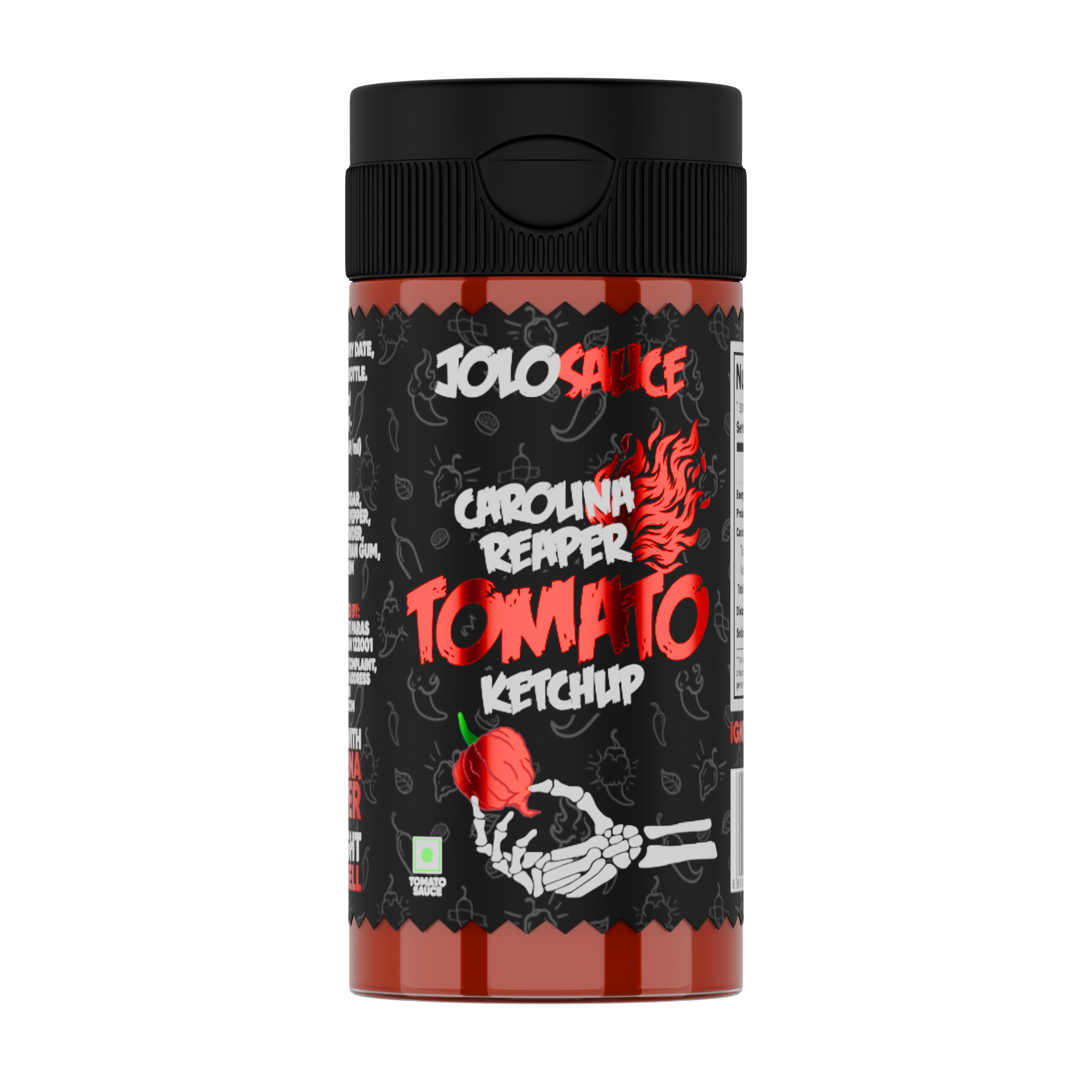 JOLOSAUCE CAROLINA REAPER INFUSED TOMATO KETCHUP