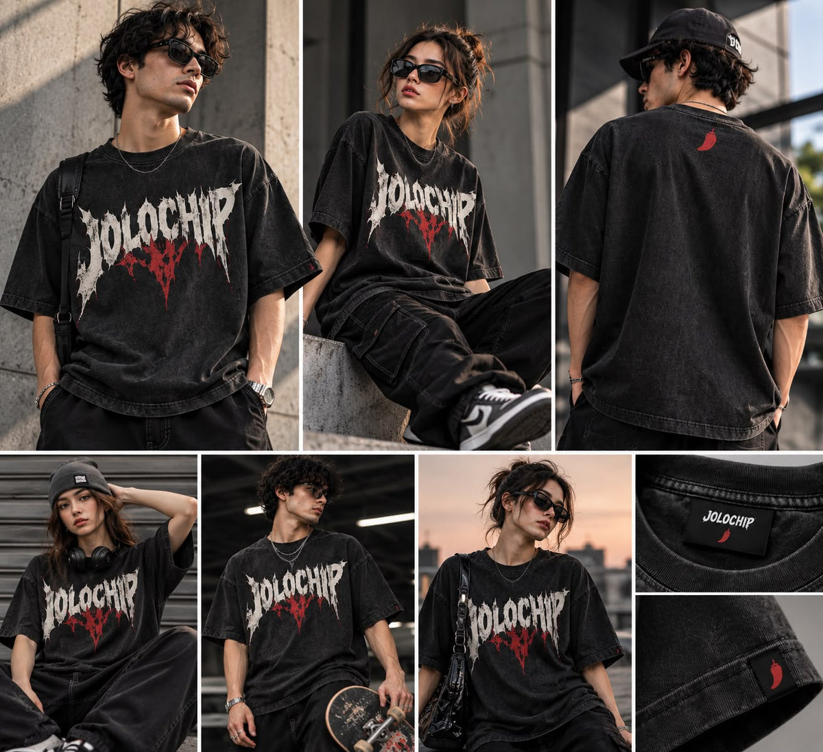 JOLOCHIP Limited Edition Unisex Oversized T-Shirt