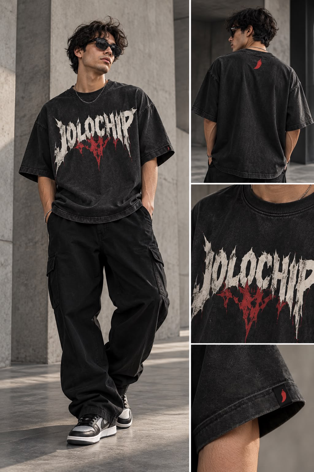 JOLOCHIP Limited Edition Unisex Oversized T-Shirt