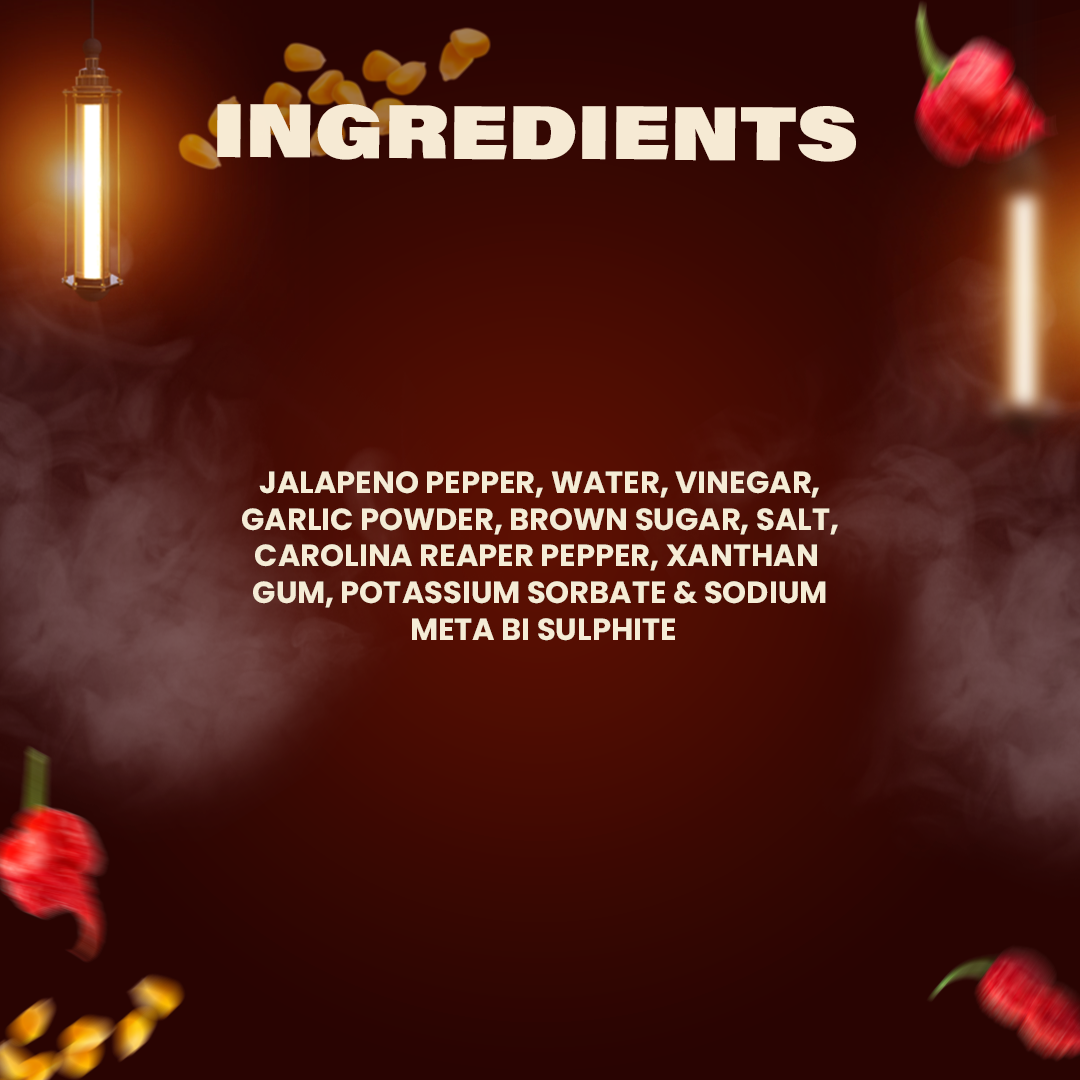 JOLOSAUCE - CAROLINA REAPER SRIRACHA HOT SAUCE