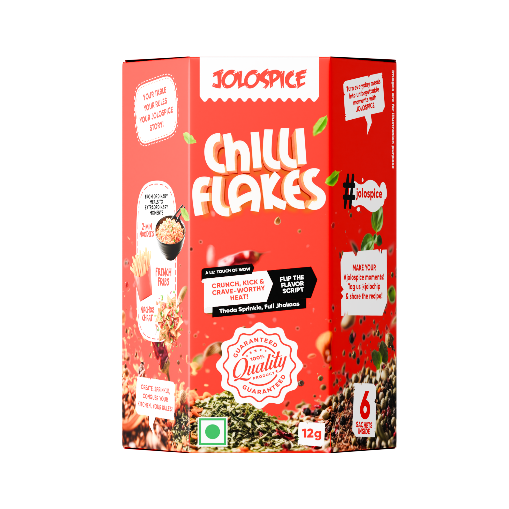 CHILLI FLAKES (12g)